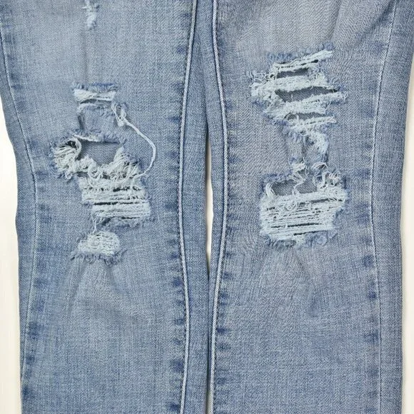 Levi's 711 Skinny Distressed Jeans 25 - Picture 7 of 7